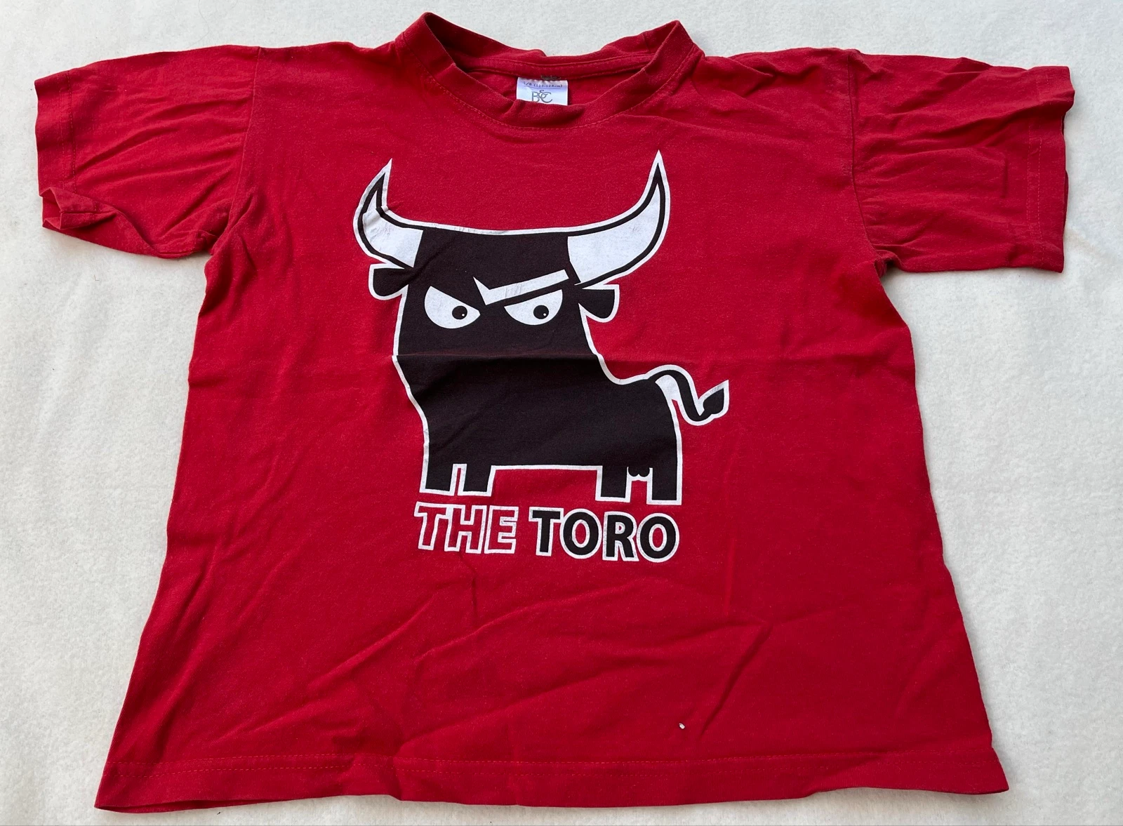 T-shirt taureau 7 à 8 ans 